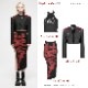 glareshop 쥢åסXS-4XLSX491-R å㥤񤭥󥯥ץȥ   ǥ | 奢 V ⡼ɷ ץ ơ   [PUNK RAVE] Gothic Punk Handwritten Ink Print Asymmetric Long Skirt