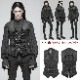 glareshop 쥢åסM.S-M.5XLKX100-B ٥ 硼Ⱦ å եޥ ² ޥ ʥݥ쥪  ֥å  |  åեå 奢 V   [PUNK RAVE] Gothic Vest