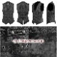 glareshop 쥢åסM.S-M.5XLKX100-B ٥ 硼Ⱦ å եޥ ² ޥ ʥݥ쥪  ֥å  |  åեå 奢 V   [PUNK RAVE] Gothic Vest