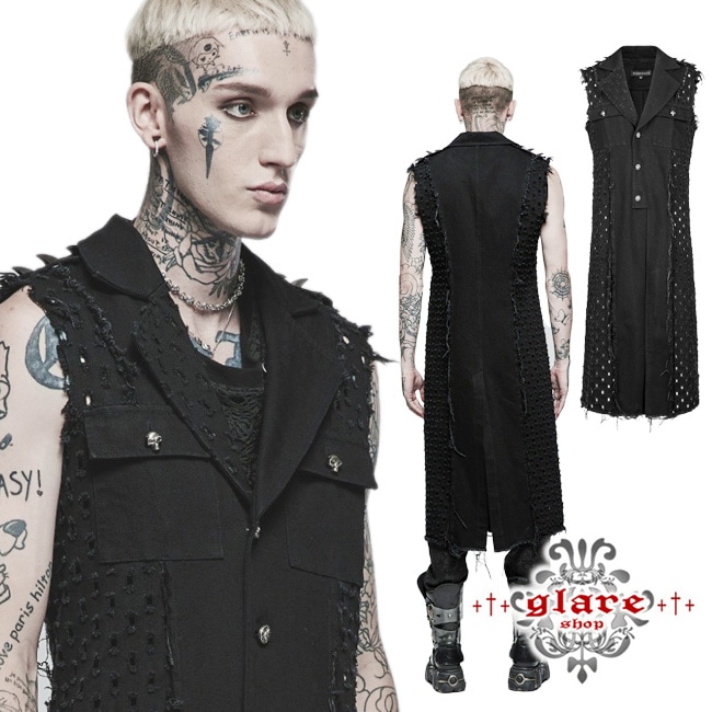 glareshop 쥢åסM.S-M.5XLKX454-B ѥ󥯥奢᡼ùǺ󥰥٥   |  å ѥ å եå ѥ 奢 V ⡼ɷ ץ ơ   [PUNK RAVE]
