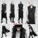 glareshop 쥢åסM.S-M.5XLKX454-B ѥ󥯥奢᡼ùǺ󥰥٥   |  å ѥ å եå ѥ 奢 V ⡼ɷ ץ ơ   [PUNK RAVE]