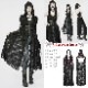 glareshop 쥢åסXS-4XLJX838-B å  ۥ륿ͥå ադ 󥰥ɥ쥹 ݥ 2å  ֥å ǥ |  奢 V ⡼ɷ ץ ơ   [PUNK RAVE] Dark Gothic Knitted Coat