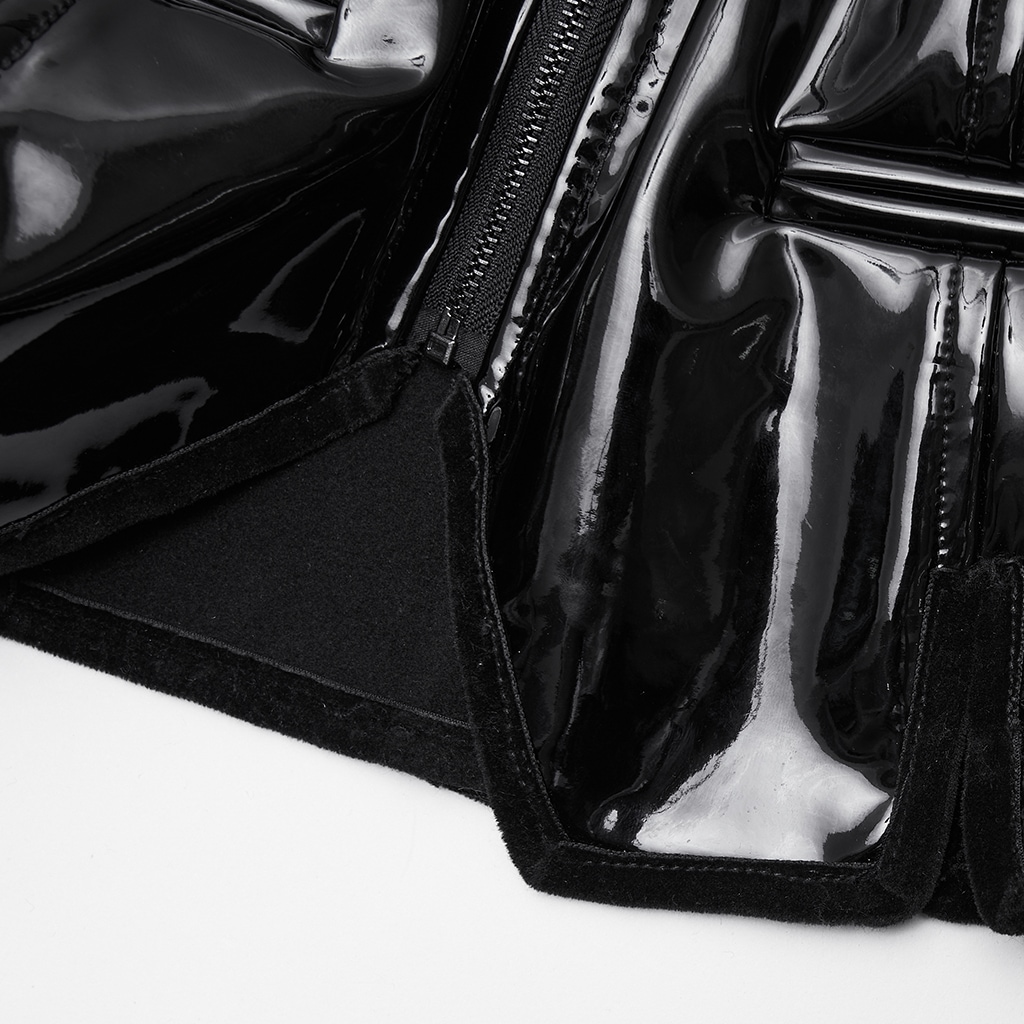 ������ڤ��glareshop ���쥢����åס�XS-4XL��KX691-B���������ѥ󥯥ѥƥ�ȥ쥶���٥��� �� ��ǥ����� | ����� �������奢��� V�� �⡼�ɷ� ���ơ��� ���� [PUNK RAVE] Dark Punk Patent Leather Vest