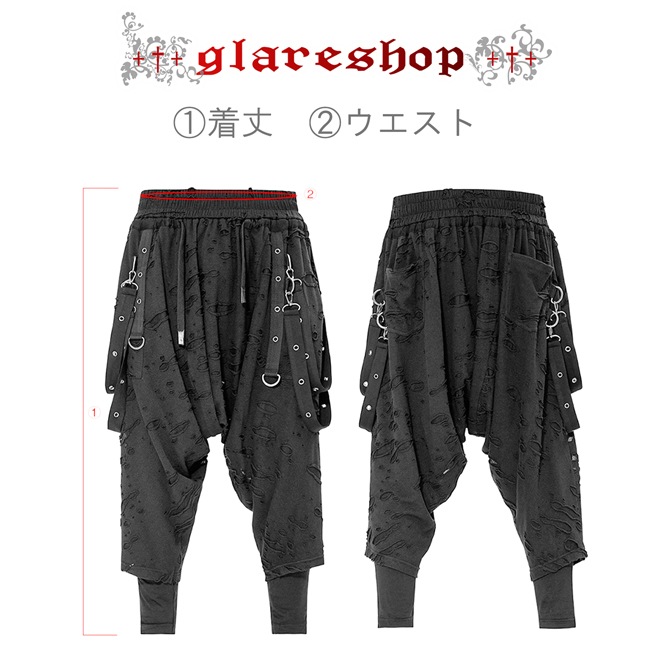 glareshop 쥢åסM.M/M.XL/M.3XLPX596-Bѥ󥯥᡼ù 磻ɥ륨ѥ  ѥ   |  å ѥ å եå 奢 V ⡼ɷ ץ ơ   [PUNK RAVE]