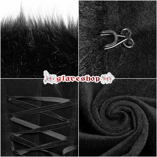 glareshop ���쥢����åס�XS-4XL��JX559-B���������� ������ ���󥰾� �����å� ������ơ��� �ե����դ� �� �֥�å� ��ǥ����� | ��� |����� ����Ͻ��� ��� �������奢��� �����ץ� ���ơ��� ���� �� [PUNK RAVE] Gothic Vintage Gorgeous Long Coat