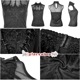 glareshop 쥢åסS/L/2XLKX224-B Ρ꡼ ȥåץ 硼Ⱦ å ʤ̥Ū 졼å   ֥å ǥ | 奢 ⡼ɷ ơ   [PUNK RAVE] Gothic Gorgeous Sleeveless T-shirt