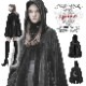 glareshop ���쥢����åס�F��JX605-B���������� �����å� �٥�٥å� ������ɽ� �ա����դ� ���硼�� ������ �ݥ���� ���㥱�å� �� ��ǥ����� | ��� | �ǲİ��� ����� �������奢��� ����Ū ���� �� [PUNK RAVE] Dark Velvet Embroidered Cloak Jacke