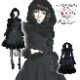 glareshop ���쥢����åס�XS-5XL��JX108-B���������� ������ �ߥɥ�� ���꡼���졼�������ա����դ������å������� �ߥ����� �� �֥�å� ��ǥ����� | �����å��ե��å���� ����� �⡼�ɷ� �����ץ� ���� �� [PUNK RAVE] Gorgeous hooded knee-length winter coat