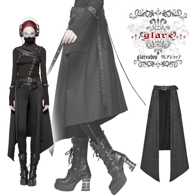 glareshop ���쥢����åס�S/L/2XL��SX202-B���������� �ѥ� �ơ��륫�å� �����ɥݥ��å� ���С��������� �� ��ǥ����� | ��������ѥ� �������奢��� V�� �⡼�ɷ� �����ץ� ���ơ��� ���� �� [PUNK RAVE] Punk Half Skirt Accessories