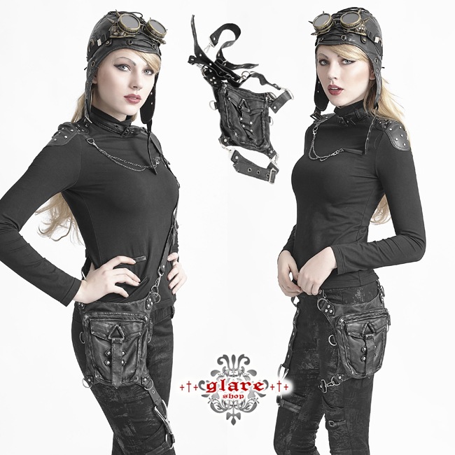 glareshop 쥢åסFZb108-B ѥ  2Way ۥ륹Хå Хå  ǥ | ѥ 奢 V ⡼ɷ ץ ơ   [PUNK RAVE] Steampunk Bag