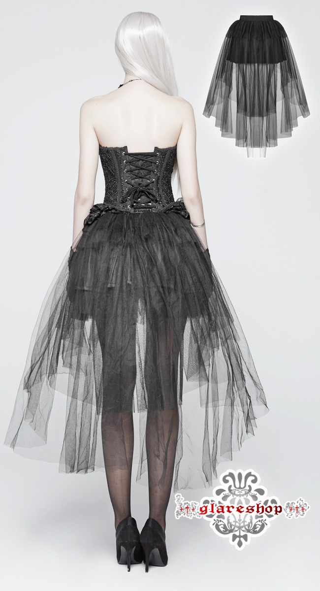 glareshop ���쥢����åס�S/L/2XL��SX280-B�������å� �ơ��륫�å� �ѥ˥� ���ե��� �ե��å���ơ��륹������ �� ��ǥ����� | �������� �����å� �ե��å���� �������奢��� V�� �⡼�ɷ� �����ץ� ���ơ��� ���� �� [PUNK RAVE] Gothic Tulle High-Low Skirt