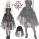 glareshop ���쥢����åס�S/L/2XL��SX280-B�������å� �ơ��륫�å� �ѥ˥� ���ե��� �ե��å���ơ��륹������ �� ��ǥ����� | �������� �����å� �ե��å���� �������奢��� V�� �⡼�ɷ� �����ץ� ���ơ��� ���� �� [PUNK RAVE] Gothic Tulle High-Low Skirt