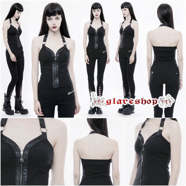 glareshop ���쥢����åס�S/L/2XL��KX225-B�������å��ѥ� �٥��� ���硼�Ⱦ� �⡼�ɷ� �ۥ�����ͥå� ���Ǻ� �˥å�&����å��쥶�� ����ߥ����� �� �֥�å� ��ǥ����� | �������奢��� V�� �⡼�ɷ� �����ץ� ���ơ��� ���� �� [PUNK RAVE] Punk vest