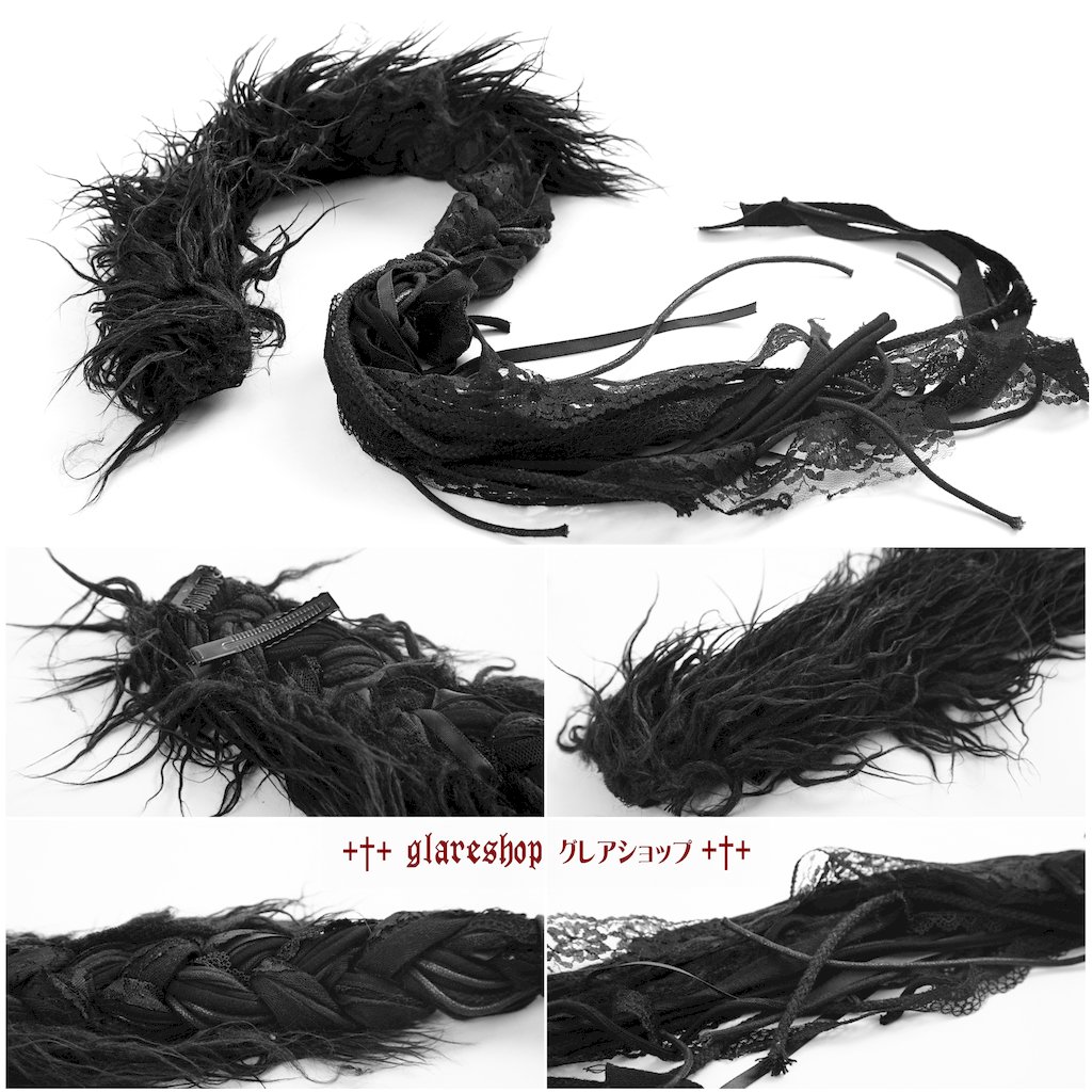 glareshop ���쥢����åס�F��ZH050-B���������� �ѥ󥯥إ��������� �إ����������꡼ ��ҥ���ȱ������� �� ��ǥ����� | �������� �����å� �ѥ� ���å�  �������奢��� V�� �����ץ� ���ơ��� ���� �� [PUNK RAVE] Punk Headwear