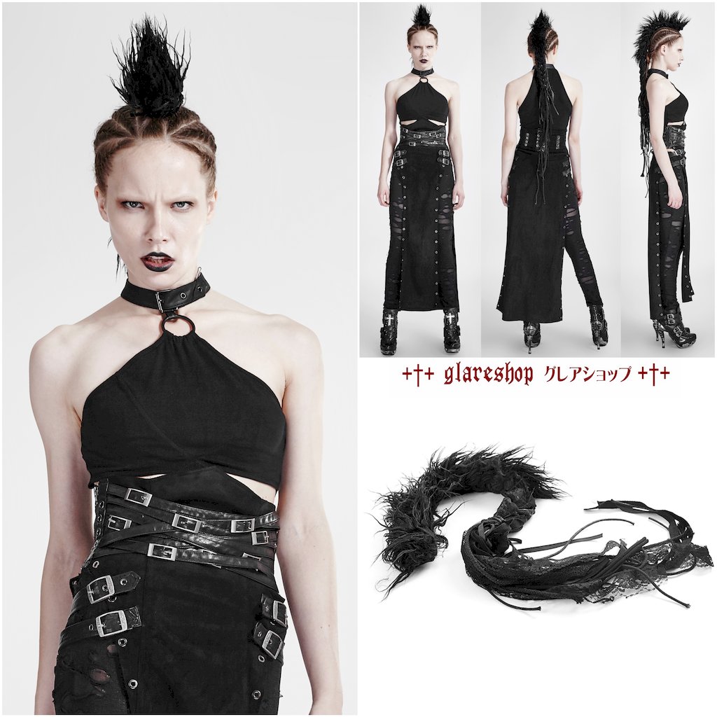 glareshop ���쥢����åס�F��ZH050-B���������� �ѥ󥯥إ��������� �إ����������꡼ ��ҥ���ȱ������� �� ��ǥ����� | �������� �����å� �ѥ� ���å�  �������奢��� V�� �����ץ� ���ơ��� ���� �� [PUNK RAVE] Punk Headwear