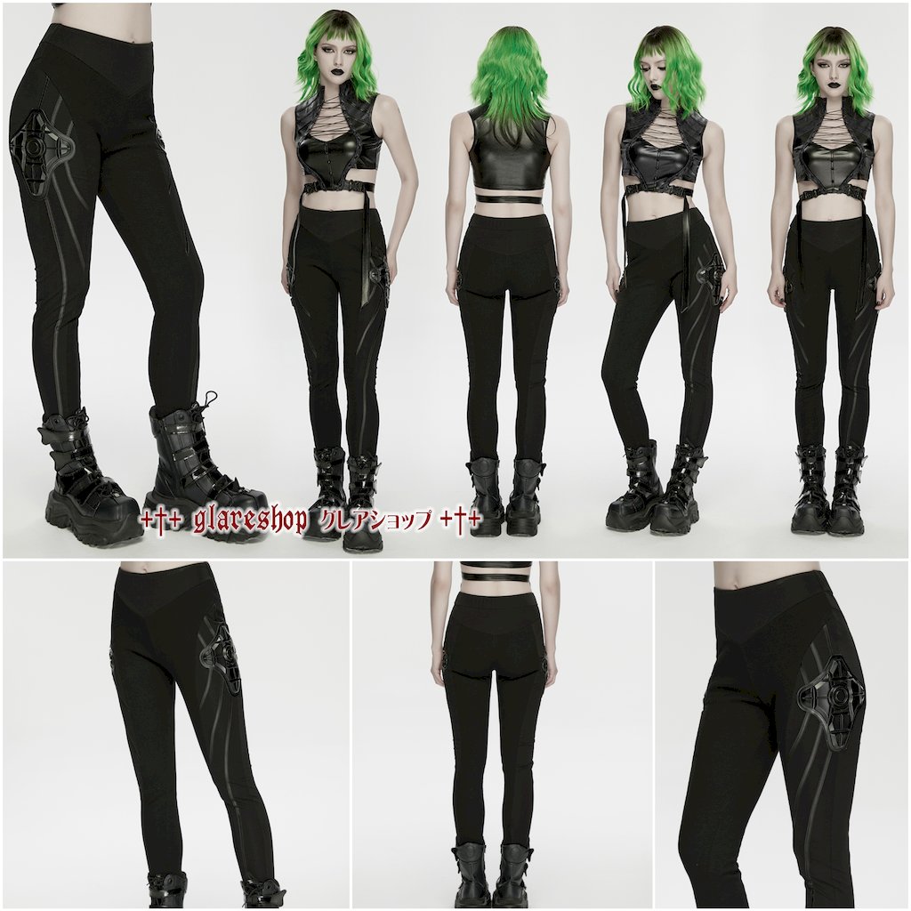 glareshop ���쥢����åס�XS-4XL��PX861-B�������С��ѥ� �쥮�� �쥮��ѥ� �� ��ǥ����� | �������奢��� V�� �⡼�ɷ� ���� �� [PUNK RAVE] Cyberpunk Leggings