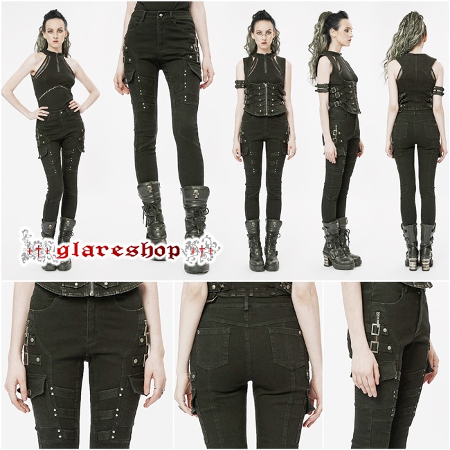 glareshop 쥢åסXS-4XLPX618-Bѥ åù   ǥ˥ 󥰥ѥ  ֥å ǥ |  å ѥ å եå ѥ 奢 V ⡼ɷ ץ ơ   [PUNK RAVE]