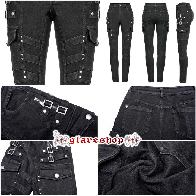 glareshop 쥢åסXS-4XLPX618-Bѥ åù   ǥ˥ 󥰥ѥ  ֥å ǥ |  å ѥ å եå ѥ 奢 V ⡼ɷ ץ ơ   [PUNK RAVE]