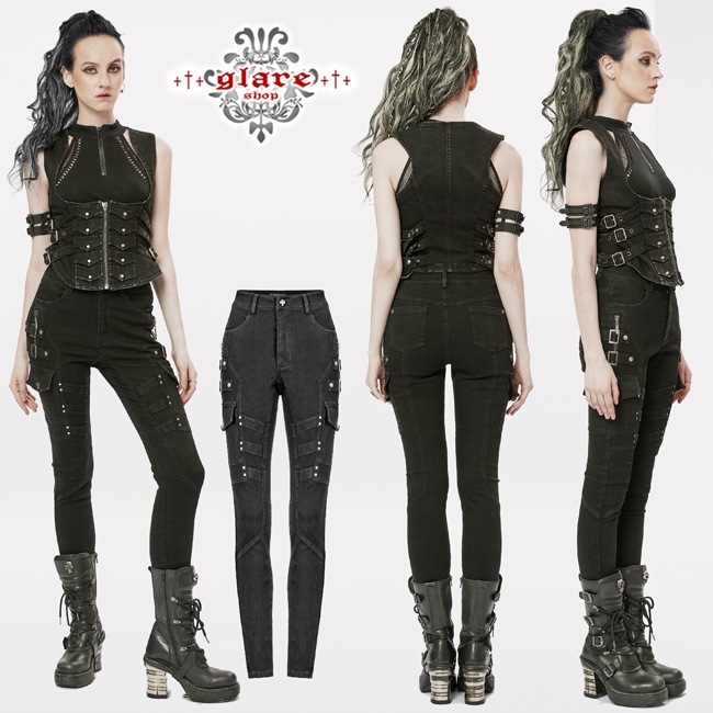 glareshop 쥢åסXS-4XLPX618-Bѥ åù   ǥ˥ 󥰥ѥ  ֥å ǥ |  å ѥ å եå ѥ 奢 V ⡼ɷ ץ ơ   [PUNK RAVE]