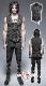 glareshop 쥢åסM.S-M.5XLKX165-B ѥ  졼å 󥯥ȥå Ρ꡼T  ֥å  | ѥ 奢 V ⡼ɷ ץ ơ   [PUNK RAVE] Steampunk Tank Top