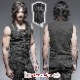 glareshop 쥢åסM.S-M.5XLKX165-B ѥ  졼å 󥯥ȥå Ρ꡼T  ֥å  | ѥ 奢 V ⡼ɷ ץ ơ   [PUNK RAVE] Steampunk Tank Top