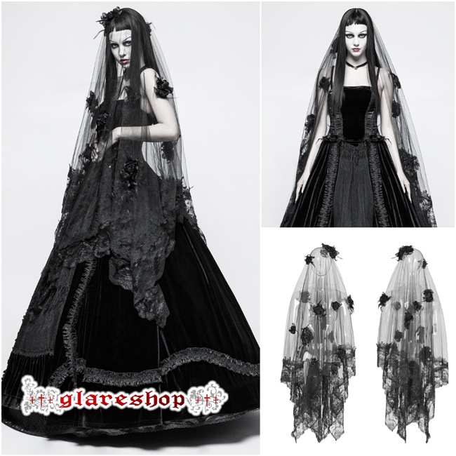 glareshop ���쥢����åס�F��ZH060-B���������� �����å� ���쥬��� �졼�� ��å��� �Х�β֥ǥ� �������� �١��� �� ��ǥ����� | �������� �����å��ե��å���� �������奢��� V�� �⡼�ɷ� �����ץ� ���ơ��� ���� �� [PUNK RAVE] Gothic Gorgeous Veil