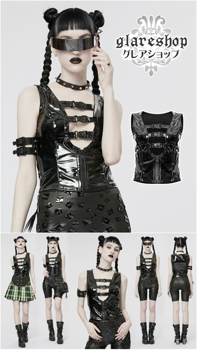 glareshop 쥢åסXS-4XLKX506-B ѥ ̤ ѥ  եå쥶٥  ǥ |  å ѥ å եå ѥ 奢 V ⡼ɷ ץ ơ   [PUNK RAVE]