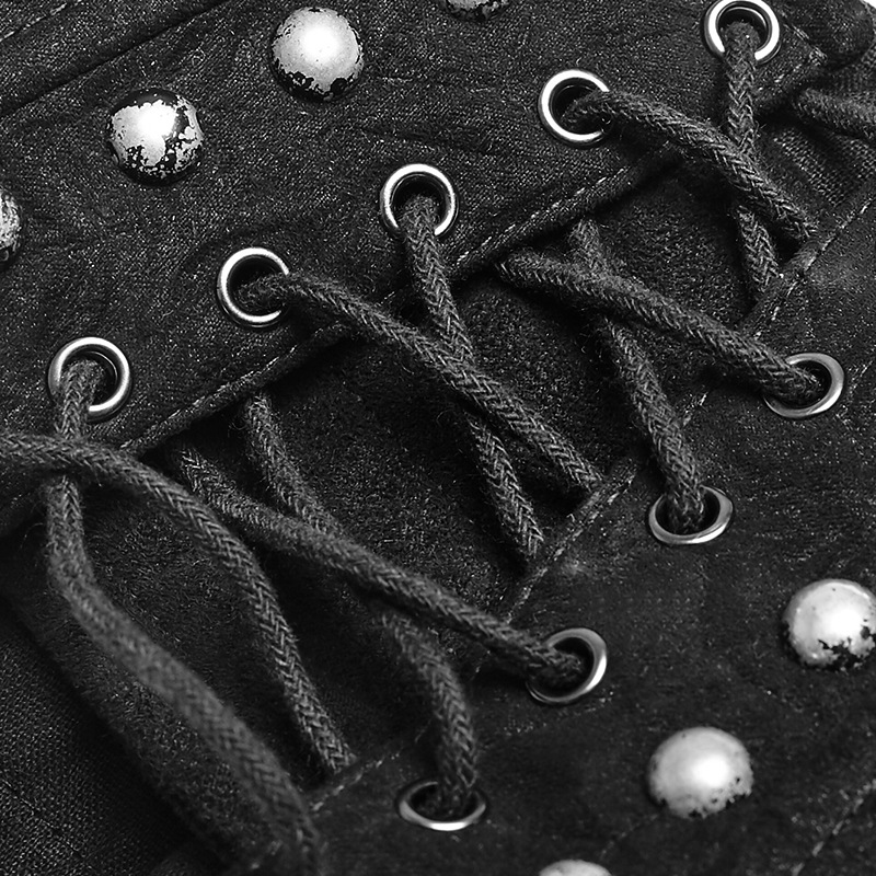 glareshop 쥢åסS/L/2XLKX169-B å ѥ  졼å 륻åȥ٥  ֥å ǥ | 奢 V ץ ơ   [PUNK RAVE] Buckle Loops Steampunk Girdle