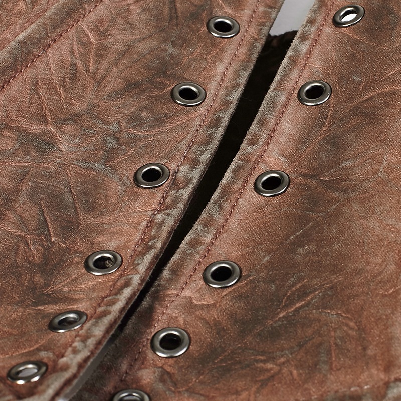 glareshop 쥢åסS/L/2XLKX169-Cѥ  ֥󥺲ù 졼å Сѥ 륻åȥ٥ ֥饦 ǥ | ѥ 奢 V ץ ơ   [PUNK RAVE] Buckle Loops Steampunk Girdle