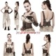 glareshop 쥢åסS/L/2XLKX169-Cѥ  ֥󥺲ù 졼å Сѥ 륻å ٥ ֥饦 ǥ | ѥ 奢 Vϥץ ơ   [PUNK RAVE] Buckle Loops Steampunk Girdle