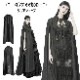 glareshop 쥢åסFJX833-B  󥰾 å ץȥե ڥ ܥڥ륫顼ޥ  ֥å ǥ |   奢 V ⡼ɷ ץ ơ   [PUNK RAVE] Goth Lapel Cloak
