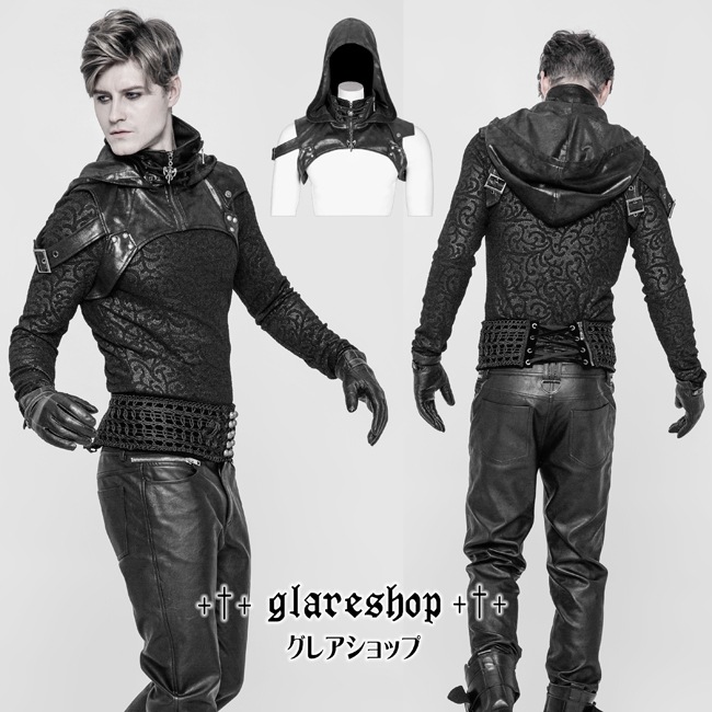 glareshop 쥢åסM.M/M.XL/M.3XLZH064-man-zkѥ ߥ꥿꡼ 󥯥꡼ ա ϡͥ   |  å ѥ å եå ѥ 奢 V ⡼ɷ ץ ơ   [PUNK RAVE]