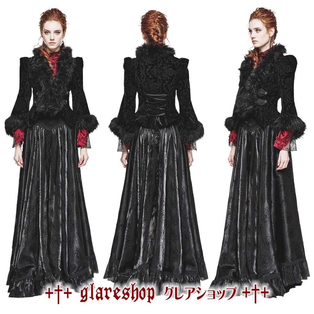 glareshop 쥢åסXS-4XLJX867-B 㥱å 硼Ⱦ å եդ ܥù ٥٥å  ֥å ǥ |  奢 V ⡼ɷ ץ ơ   [PUNK RAVE] Goth short jacket