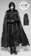 glareshop 쥢åסM.S-M.5XLJX510-Bå ޥդ  󥰾 ڥ꡼ ܥ ٥٥å  ֥å  | եå 奢 V ץ ơ   [PUNK RAVE] Gothic Night Count Cloak Long Coat