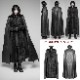 glareshop 쥢åסM.S-M.5XLJX510-Bå ޥդ  󥰾 ڥ꡼ ܥ ٥٥å  ֥å  | եå 奢 V ץ ơ   [PUNK RAVE] Gothic Night Count Cloak Long Coat