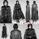 glareshop 쥢åסM.S-M.5XLJX510-Bå ޥդ  󥰾 ڥ꡼ ܥ ٥٥å  ֥å  | եå 奢 V ץ ơ   [PUNK RAVE] Gothic Night Count Cloak Long Coat