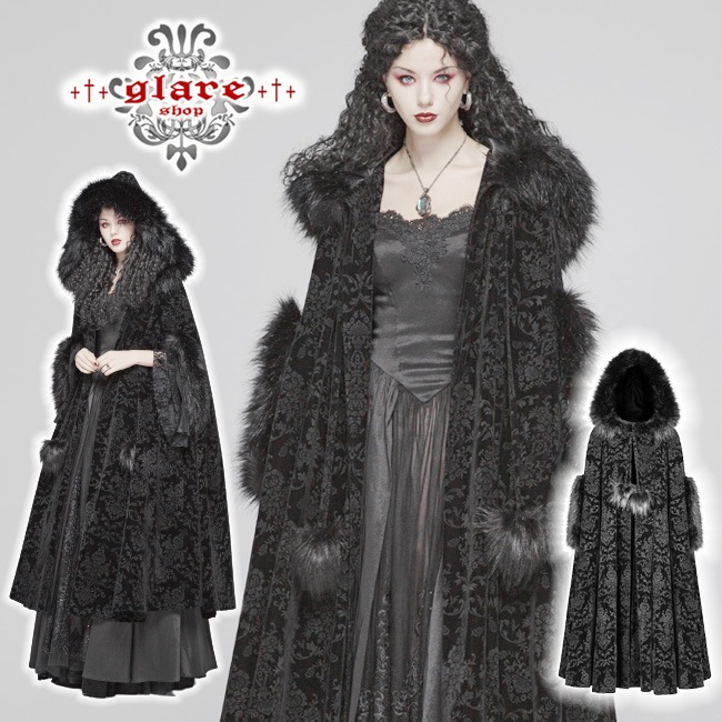 glareshop 쥢åסFJX561-Bեդ  󥰾  å ޥ 㥬 ադ µ ޥ  ֥å ǥ |  奢 V ⡼ɷ ץ ơ   [PUNK RAVE] Gothic Gorgeous Cloak
