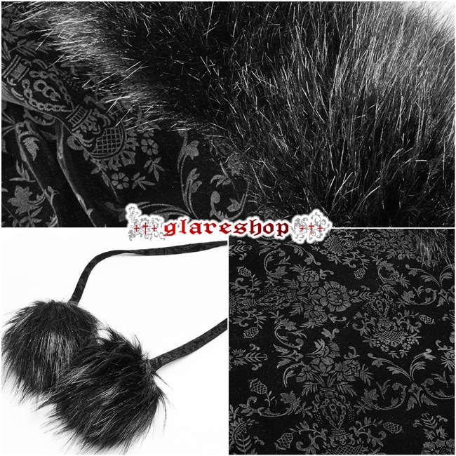 glareshop 쥢åסFJX561-Bեդ  󥰾  å ޥ 㥬 ադ µ ޥ  ֥å ǥ |  奢 V ⡼ɷ ץ ơ   [PUNK RAVE] Gothic Gorgeous Cloak