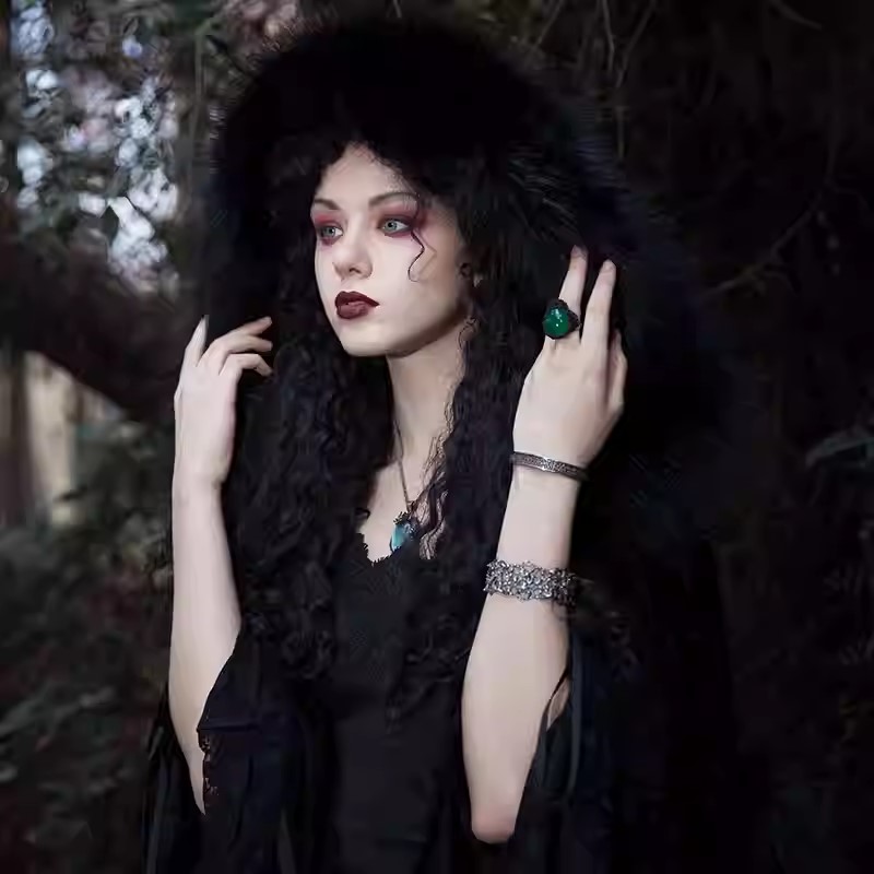 glareshop 쥢åסFJX561-Bեդ  󥰾  å ޥ 㥬 ադ µ ޥ  ֥å ǥ |  奢 V ⡼ɷ ץ ơ   [PUNK RAVE] Gothic Gorgeous Cloak