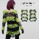 glareshop ���쥢����åס�M/2XL��TXA082-N���������� �����å� �ѥ� ���᡼���ù� ����2way Ĺµ �������� �˥å� ������ ��ǥ����� | �������奢��� V�� �⡼�ɷ� �����ץ� ���ơ��� ���� �� [PUNK RAVE] Gothic Grunge Stripe Decayed Pullover Sweater