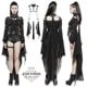 glareshop 쥢åסS/L/2XLKX353-Bѥ ʥȥإӡ᥿Хåȥޥ 󥰾 ϡͥ٥  ֥å ǥ |   奢 V ץ ơ   [PUNK RAVE] Dark Night Knight Heavy Metal Bat Cloak