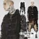 glareshop 쥢åסM.M/M.XL/M.3XLKX482-BСѥ󥯥ǥ٥ ȥ꡼ ˥åȥ٥   | ѥ 奢 V ץ ơ   [PUNK RAVE] Post-apocalyptic style knitted vest
