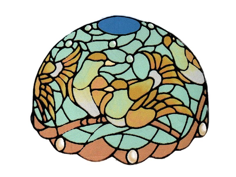 ステンドザンマイ_耐熱半球モールド_#10_C_1_鳥_Bird_288ピース_26cm