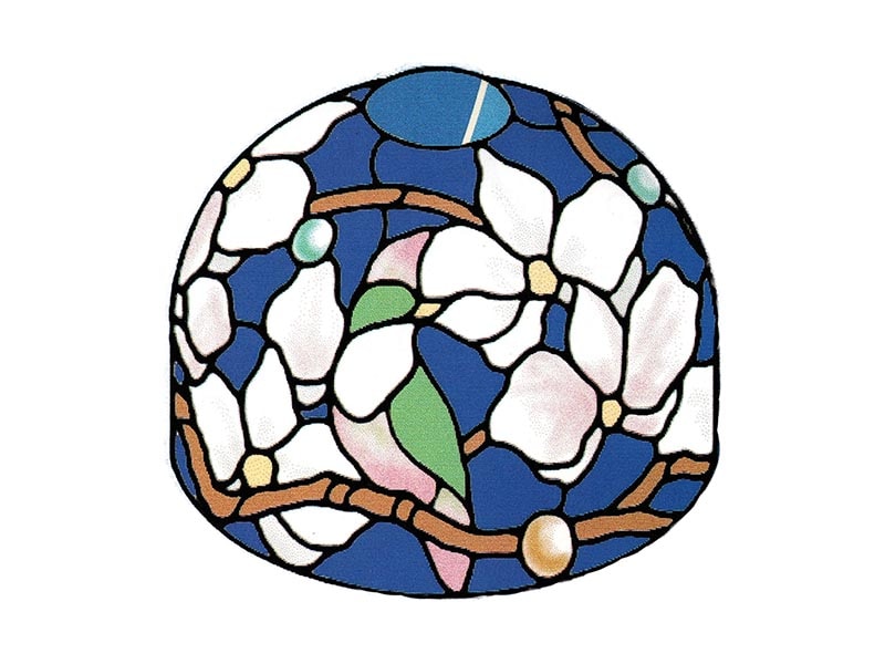 ステンドザンマイ_耐熱半球モールド_#16_B_1_鳥_Bird_177ピース_16cm