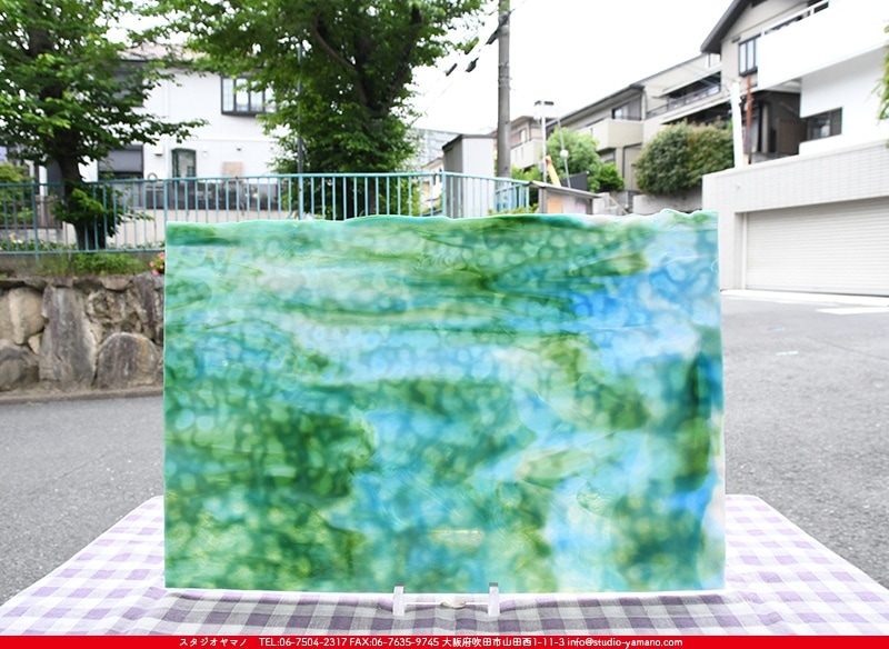 ステンドグラス　ヤカゲニー　匿名配送　30-206 ステンドグラス ヤカゲニー 匿名配送 30-206