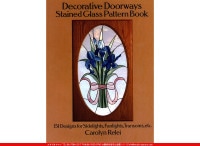 Decorative Doorways Stained Glass Pattern Book