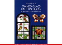 STAINED GLASS PATTERN BOOK[88 DESIGNS FOR WORKABLE PROJECTS]