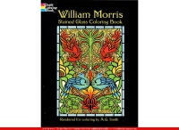 William Morris[Stained Glass Coloring Book]