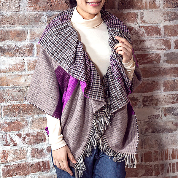 フランス製 マフラー ストール たっぷり ぐるっと巻けば、サマになる