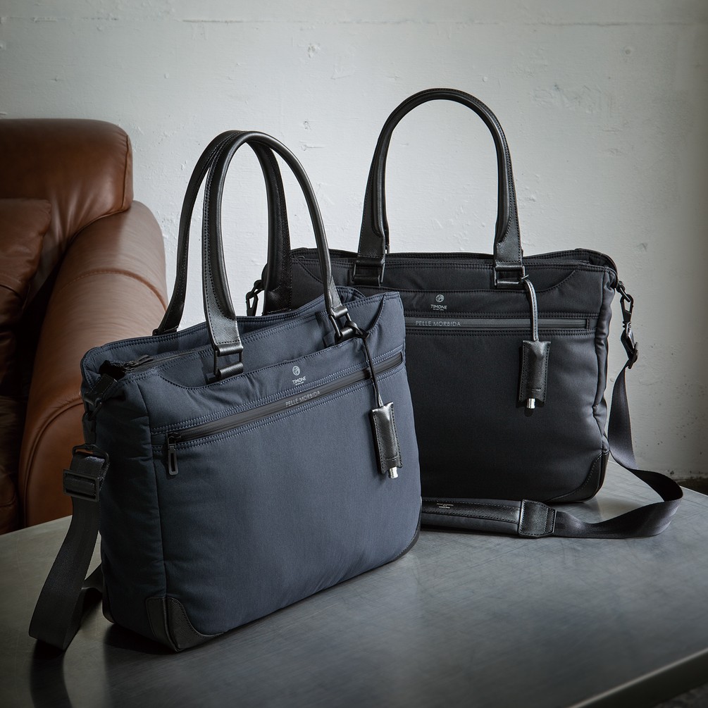 ペッレモルビダ PELLE MORBIDA×TIMONE ビジネスバッグ 黒 ペッレモルビダ ビジネスバッグ 黒 ペッレモルビダ PELLE MORBIDA